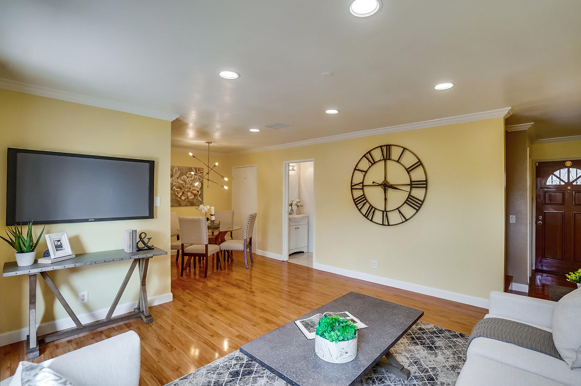 Living Room and Dining