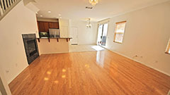 Living Room with Fireplace