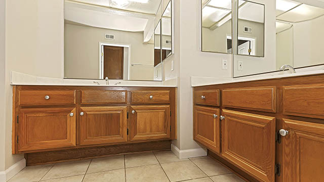 Master Bathroom with Dual Vanity