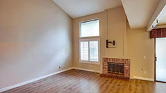 Living Room with Fireplace