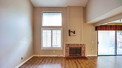 Living Room with Fireplace