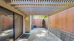 Backyard with Gazebo Patio Cover