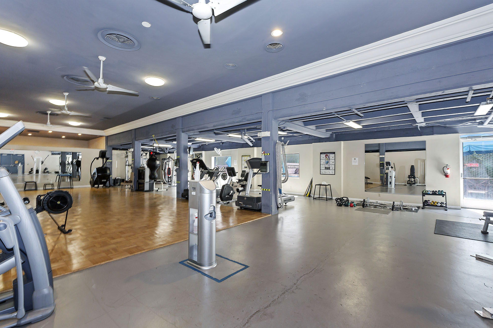 Spacious Fitness Center