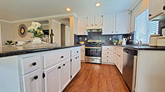 Kitchen with Stainless Steel Appliances