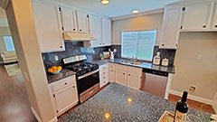 Kitchen with Stainless Steel Appliances