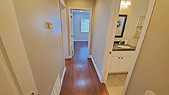 First Floor Hallway to 2nd Bedroom