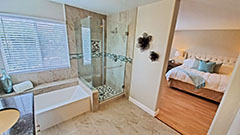 Master Bathroom Separate Tub & Shower