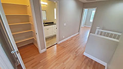 Linen Closet & Full Bathroom - 2nd Floor Hallway