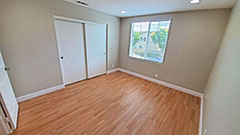 3rd Bedroom with Sliding Closet Doors - 2nd Floor