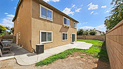 Side of House with Gate & Garage Access