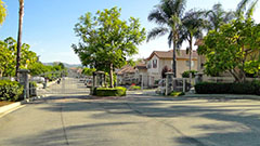 Community Gated Entrance