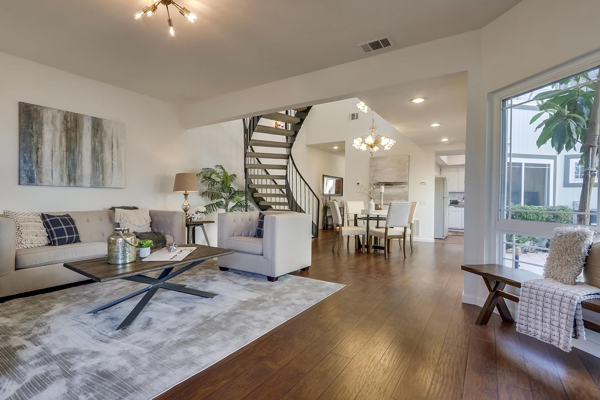 Living Room and Dining