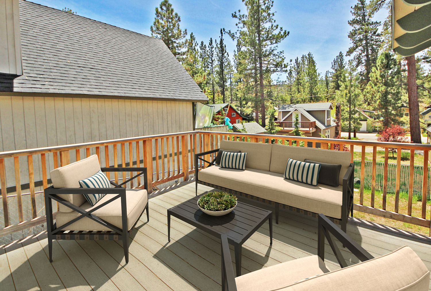 Wood Patio Deck