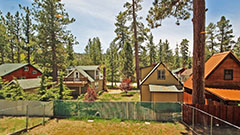 View of Backyard From Patio Deck