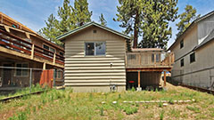 Backyard View of House