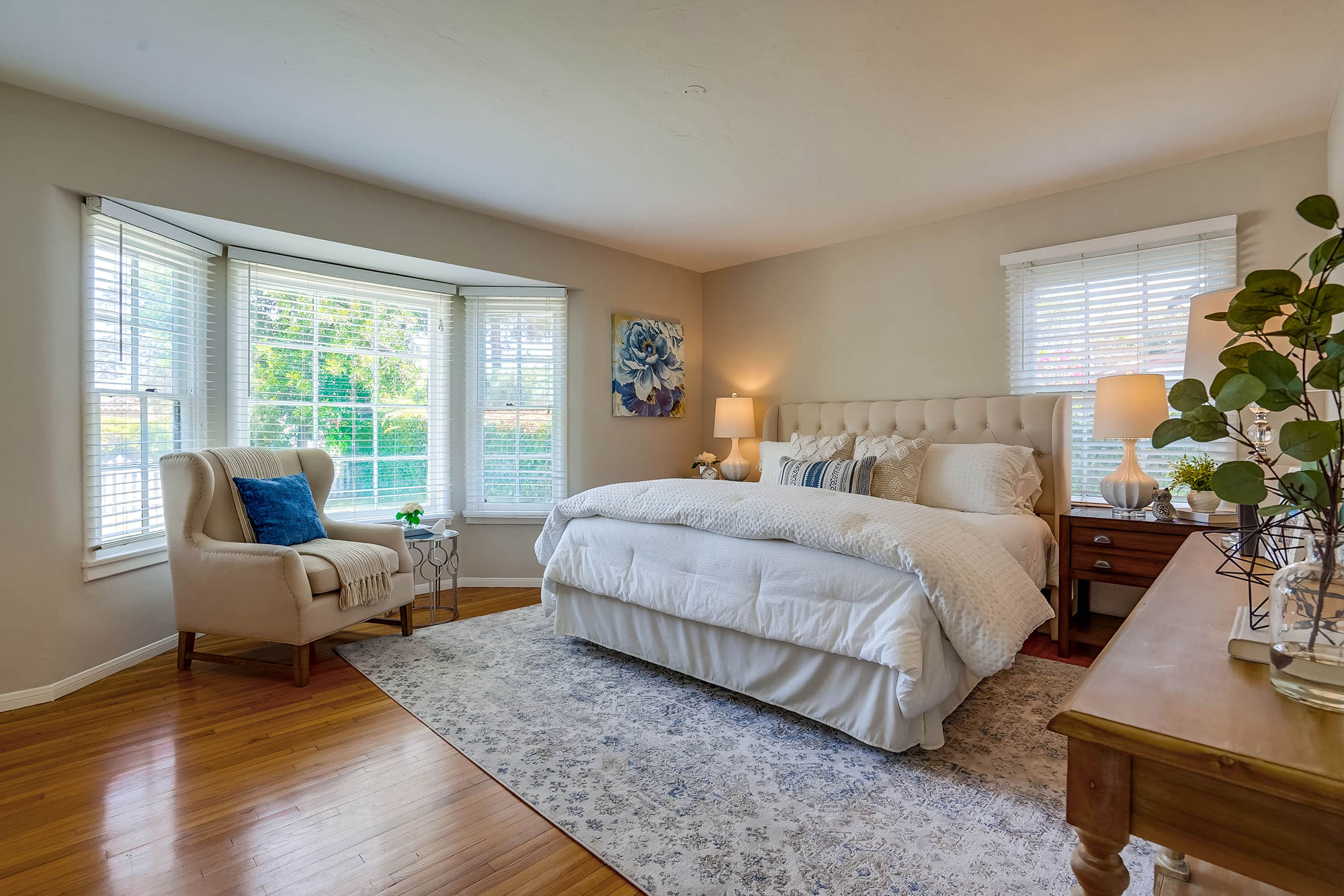 Master Bedroom with 2 Closets