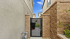 Side Yard Gate Entrance