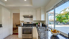 Kitchen with Granite Countertops