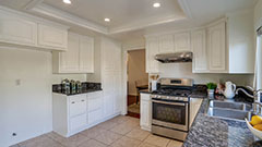 Kitchen with Granite Countertops