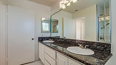 Hallway Bathroom with Dual Vanity - Second Floor